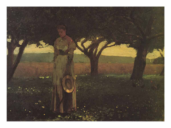 Girl in the Orchard