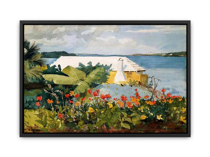 Flower Garden and Bungalow, Bermuda