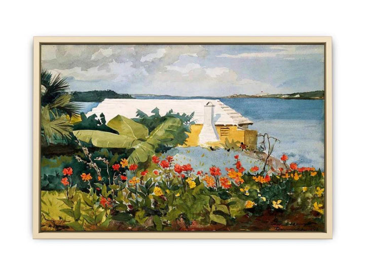 Flower Garden and Bungalow, Bermuda