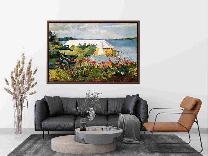 Flower Garden and Bungalow, Bermuda