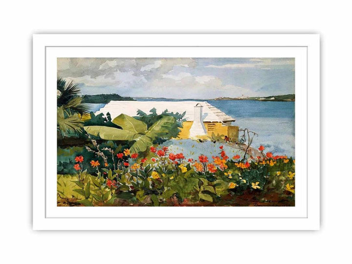 Flower Garden and Bungalow, Bermuda