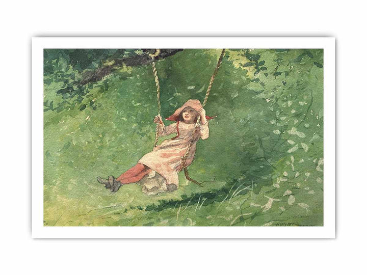 Girl on a Swing