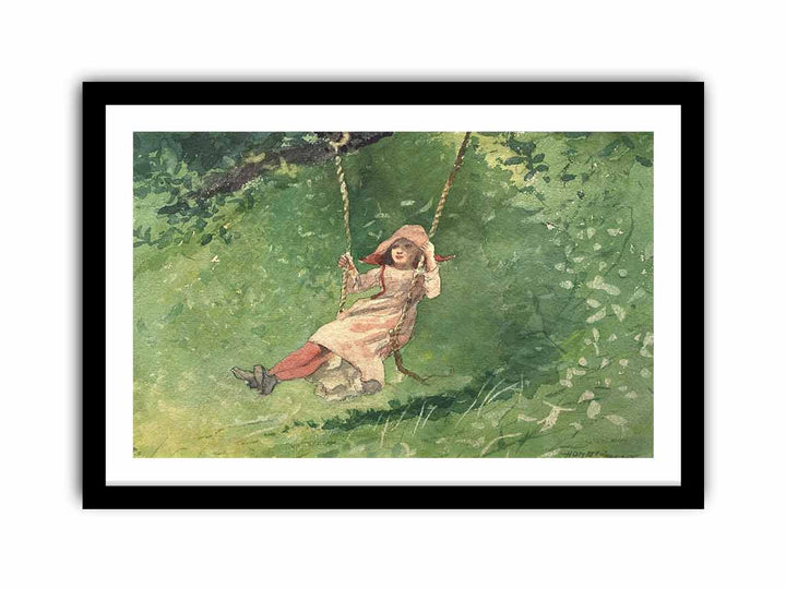 Girl on a Swing