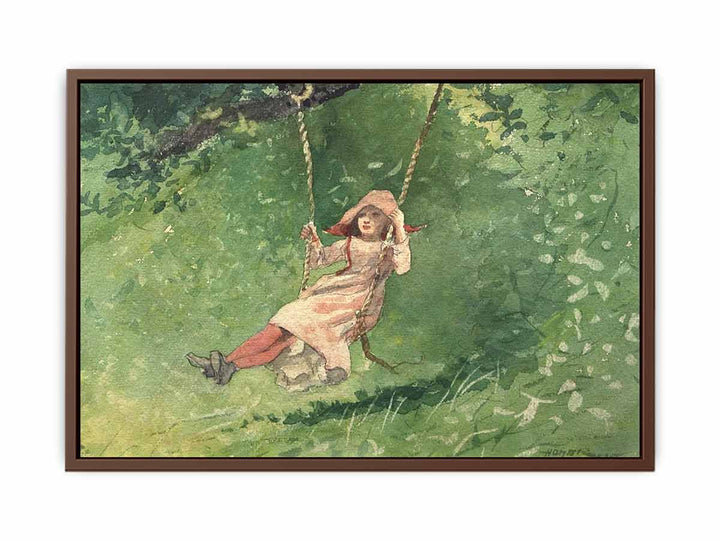 Girl on a Swing