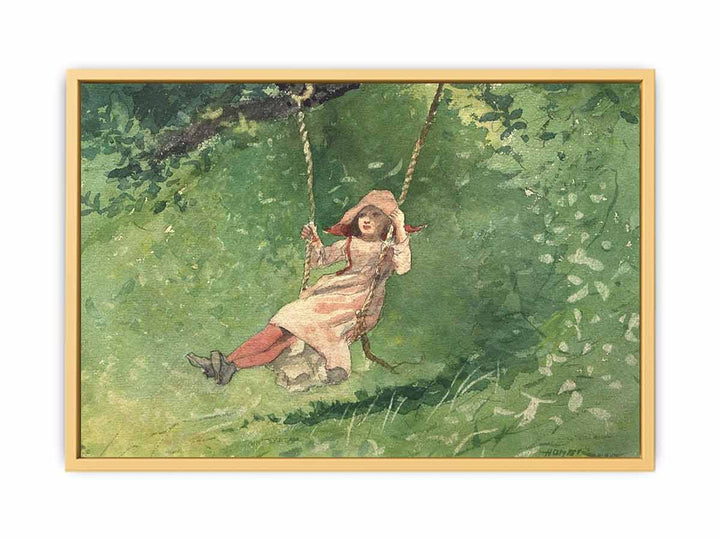Girl on a Swing
