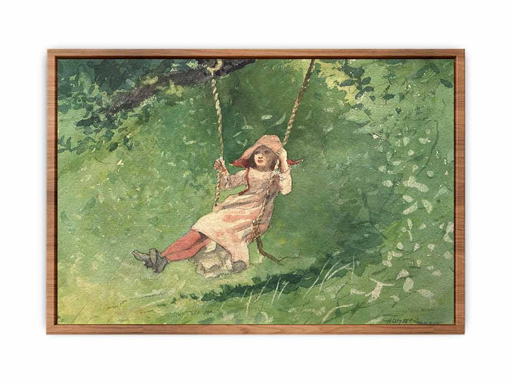 Girl on a Swing