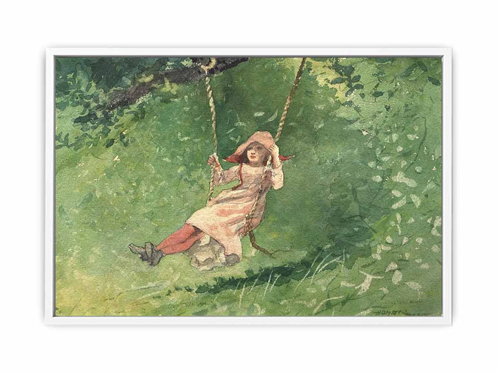 Girl on a Swing