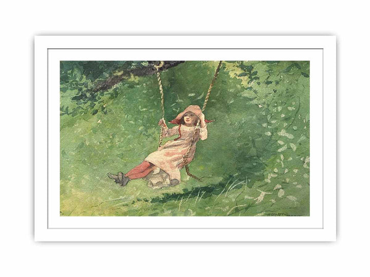 Girl on a Swing