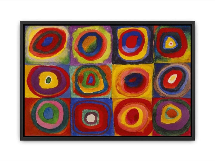 Squares with Concentric Rings