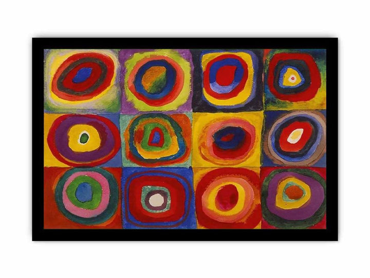 Squares with Concentric Rings