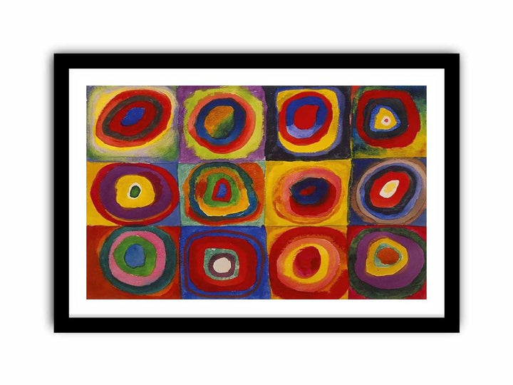 Squares with Concentric Rings