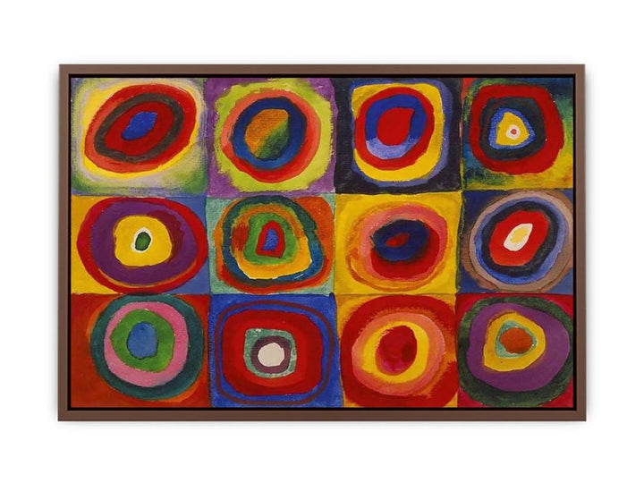 Squares with Concentric Rings