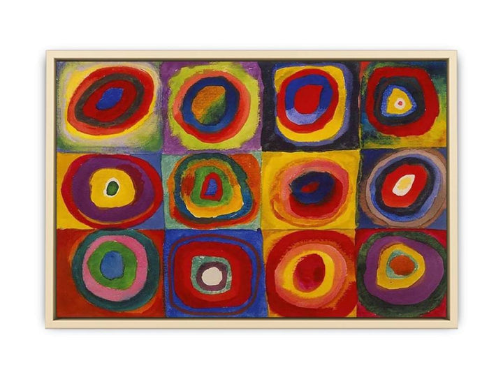 Squares with Concentric Rings