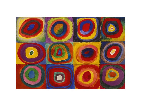 Squares with Concentric Rings
