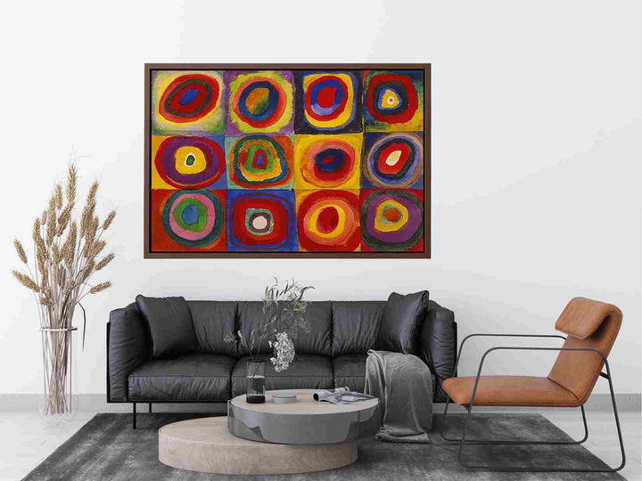 Squares with Concentric Rings