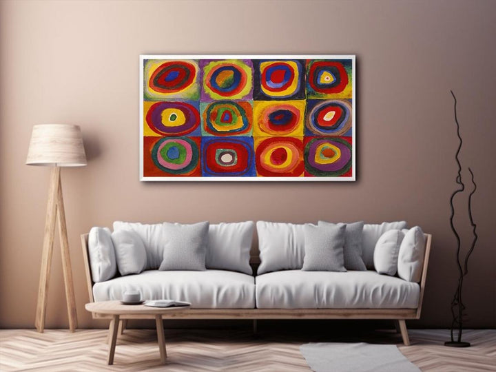 Squares with Concentric Rings