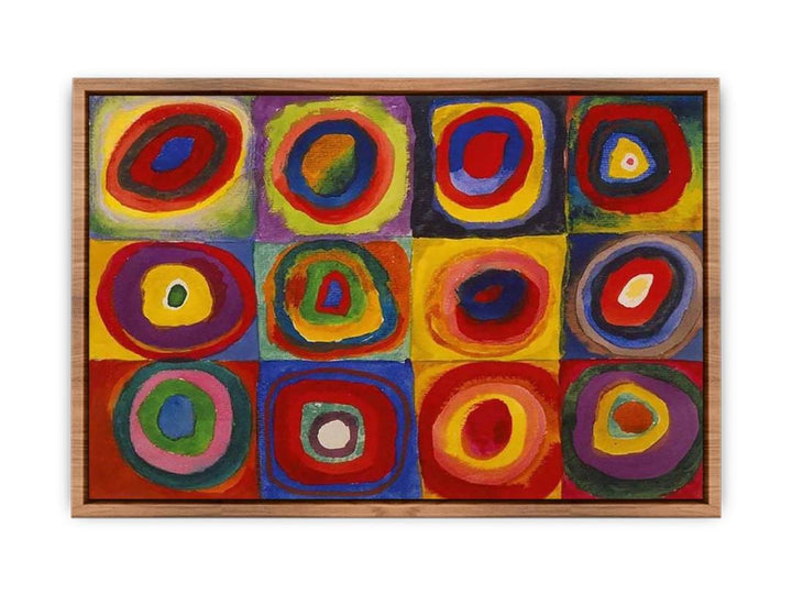 Squares with Concentric Rings
