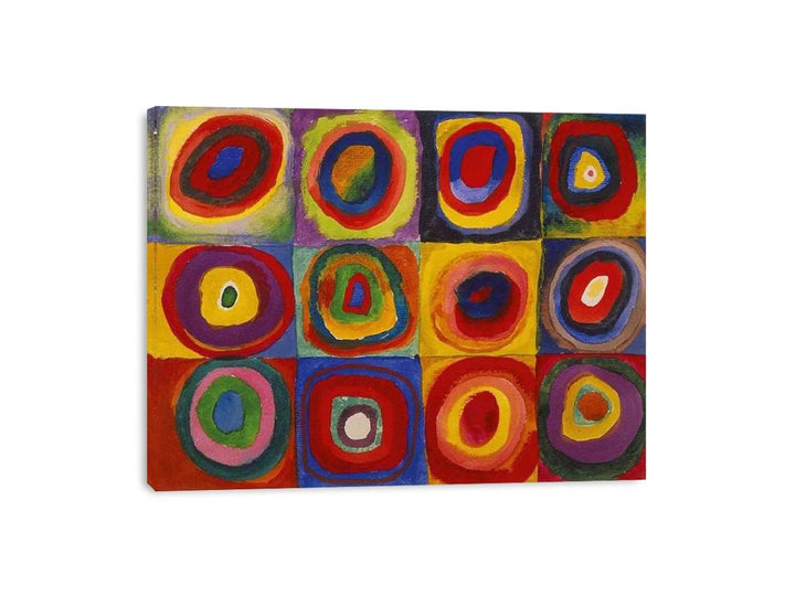 Squares with Concentric Rings