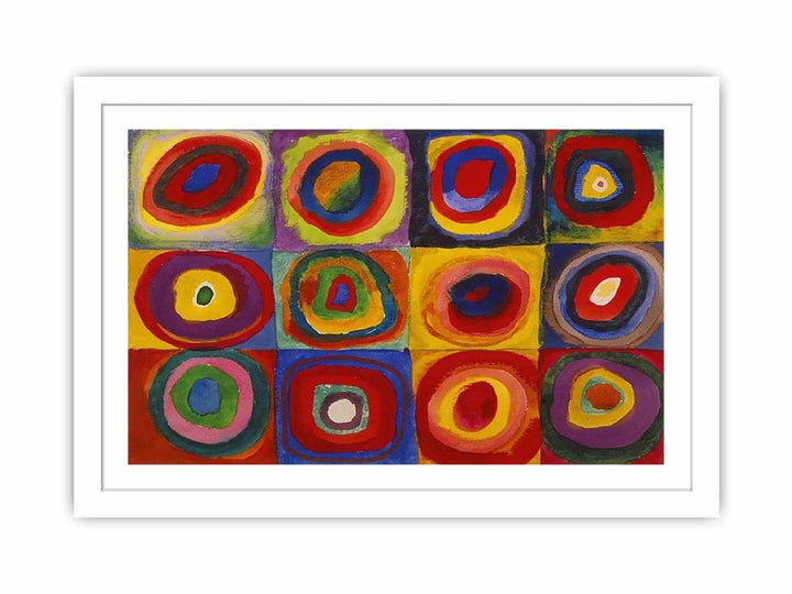 Squares with Concentric Rings