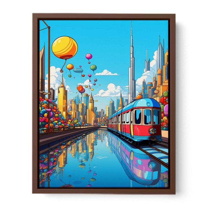 Dubai Pop Art Poster 2
