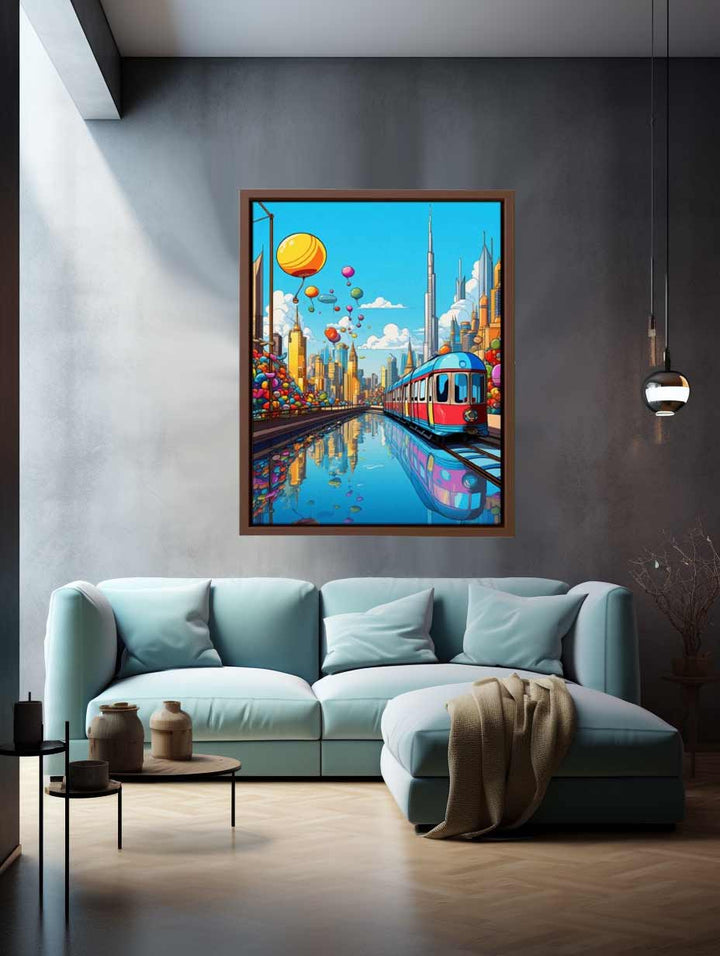 Dubai Pop Art Poster 2