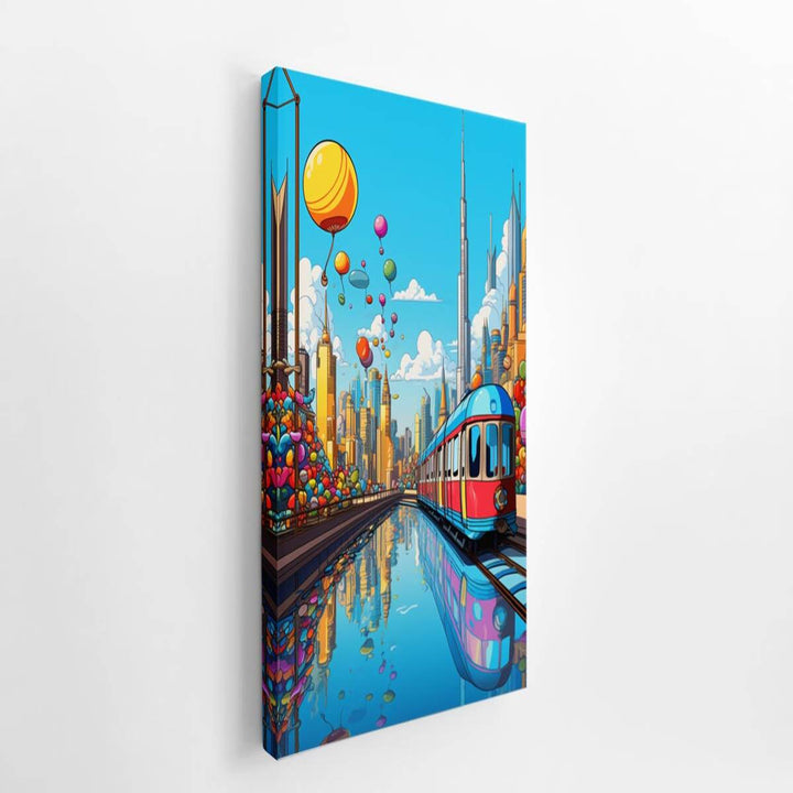 Dubai Pop Art Poster 2