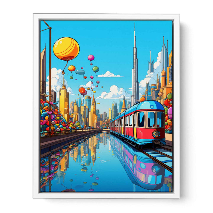 Dubai Pop Art Poster 2