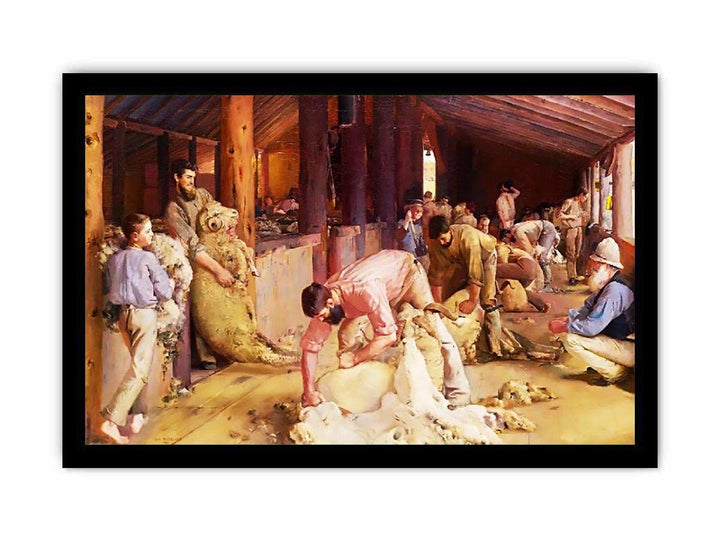 Shearing the Rams by Tom Roberts