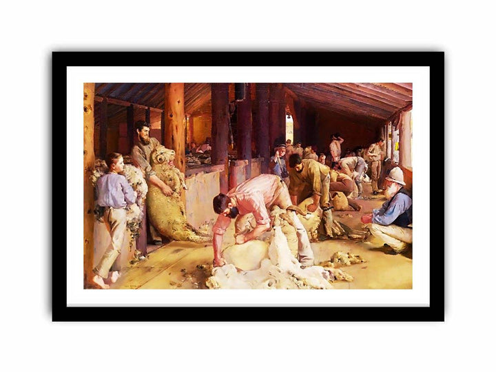 Shearing the Rams by Tom Roberts
