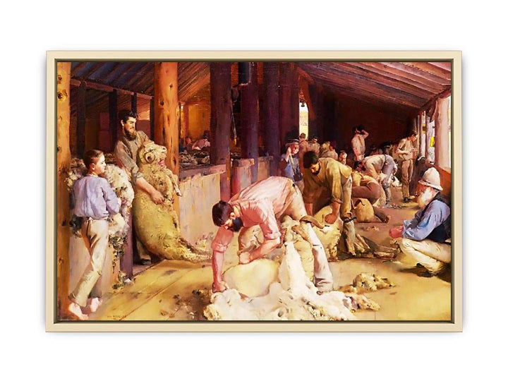 Shearing the Rams by Tom Roberts