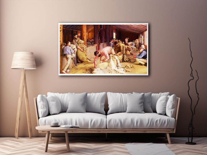 Shearing the Rams by Tom Roberts