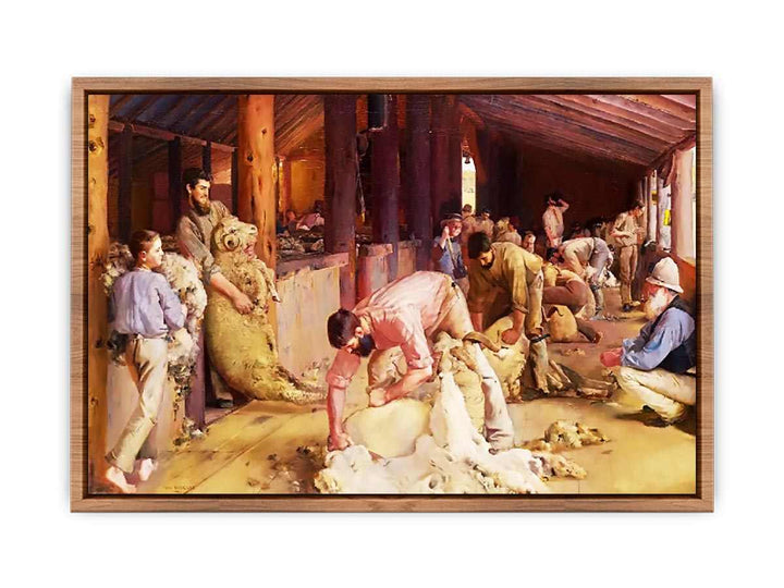 Shearing the Rams by Tom Roberts