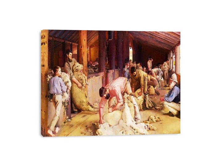 Shearing the Rams by Tom Roberts