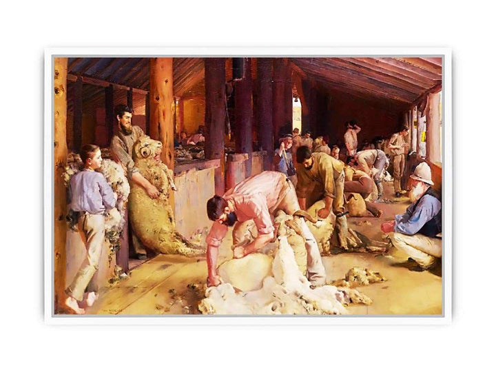 Shearing the Rams by Tom Roberts