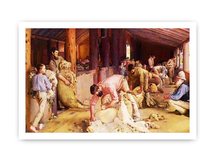 Shearing the Rams by Tom Roberts