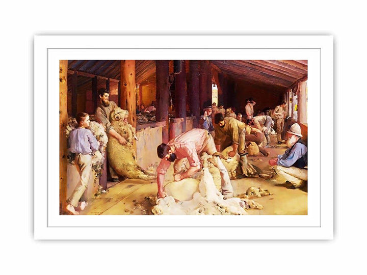 Shearing the Rams by Tom Roberts