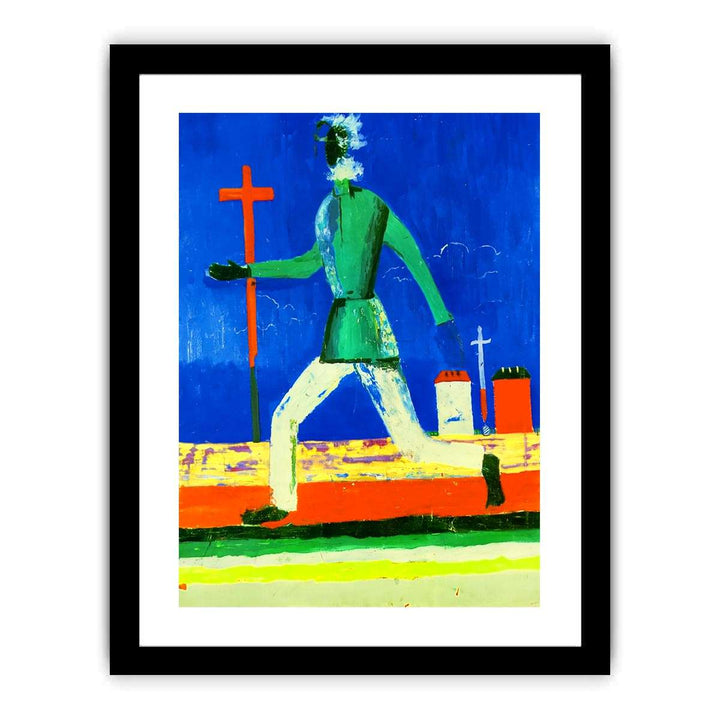 Running Man by  Kasimir Malevich