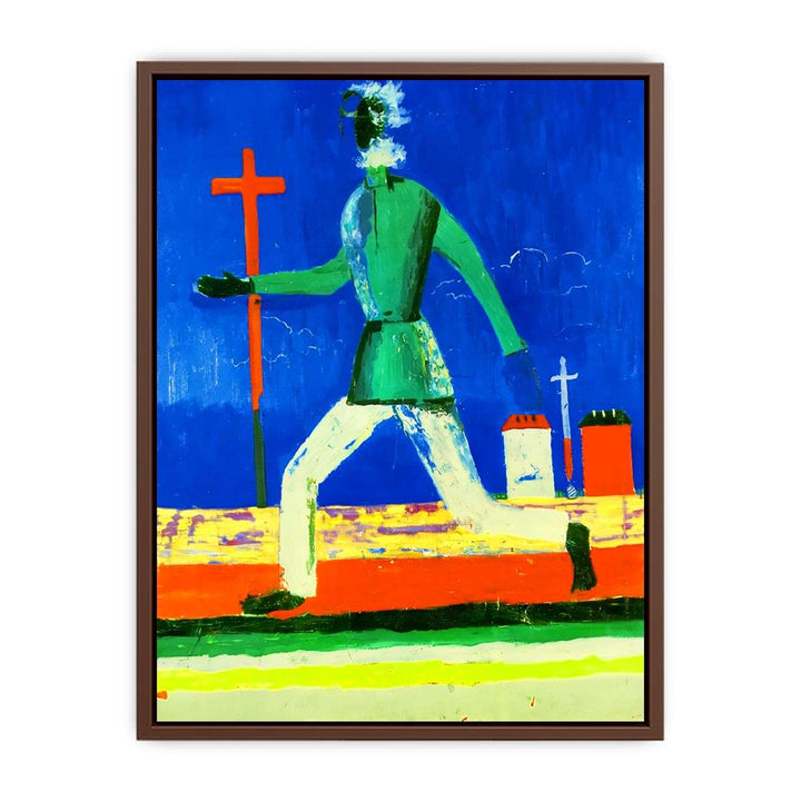Running Man by  Kasimir Malevich