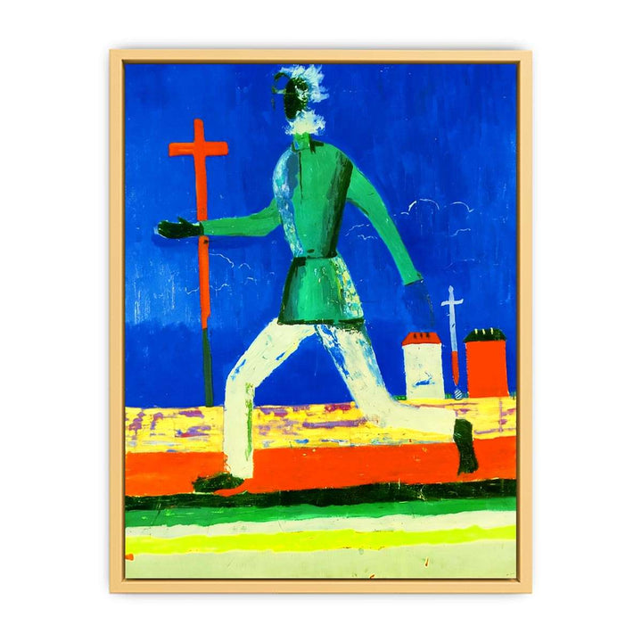 Running Man by  Kasimir Malevich