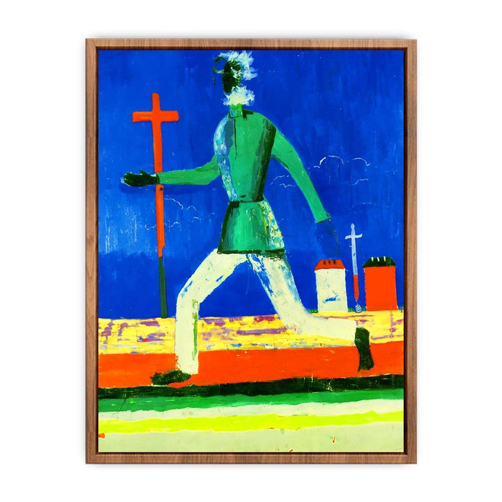 Running Man by  Kasimir Malevich