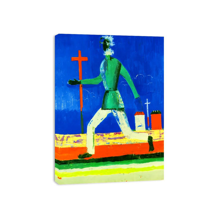 Running Man by  Kasimir Malevich