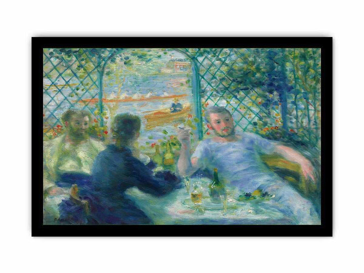 Lunch at the Restaurant Fournaise by Renoir