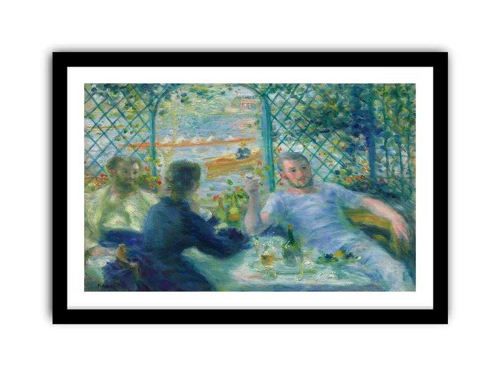 Lunch at the Restaurant Fournaise by Renoir