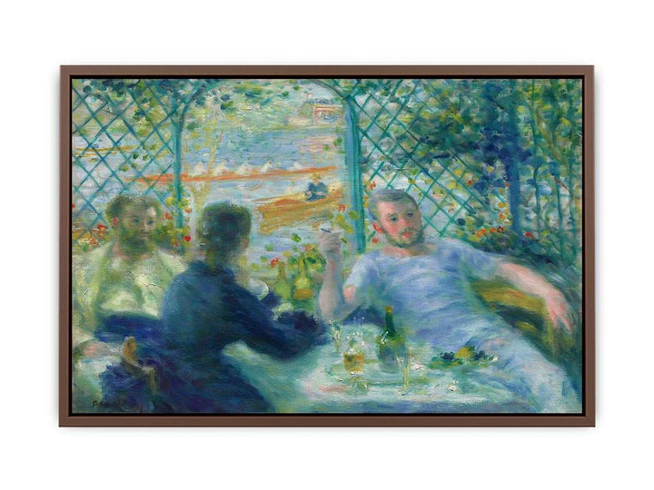 Lunch at the Restaurant Fournaise by Renoir
