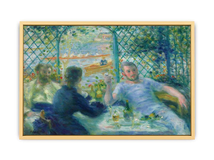 Lunch at the Restaurant Fournaise by Renoir