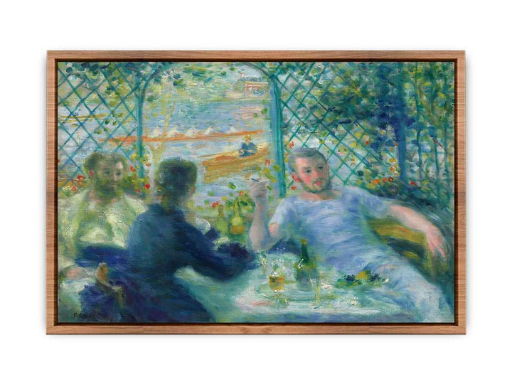 Lunch at the Restaurant Fournaise by Renoir