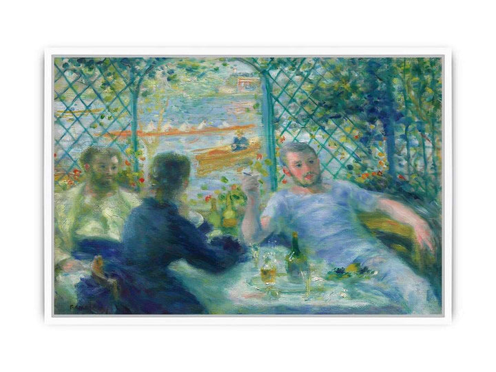 Lunch at the Restaurant Fournaise by Renoir