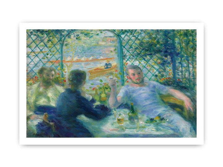 Lunch at the Restaurant Fournaise by Renoir
