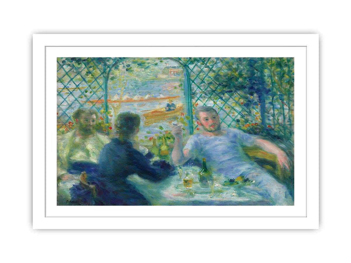 Lunch at the Restaurant Fournaise by Renoir