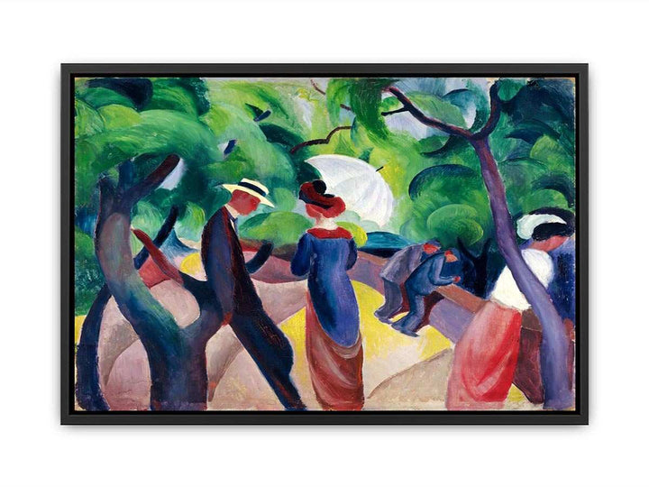 Promenade by August Macke